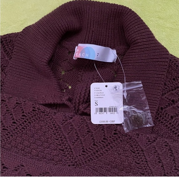 Free People Get Away Fauxchet Set Size S Small Relaxed Cardigan and Pants - Picture 4 of 4